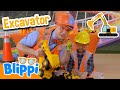 Blippi S Excavator Dig Construction Vehicles And Digging Fun Educational Videos For Kids