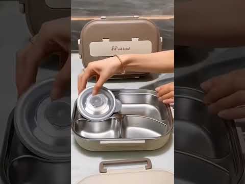 😍 Универсальная посуда,  Кухонные гаджеты  _ Ланч-бокс для Бенто #shortvideo #алиэкспресс