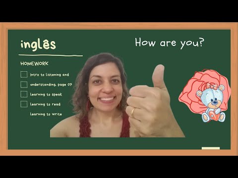 Aula test How are you? Como fala e suas variações.