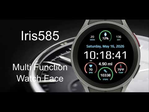Iris585 Multi-Function Watch video thumbnail