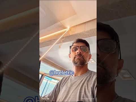 Iluminação de fita led na pizzaria Russo Salto Grande SP. @PizzasRusso