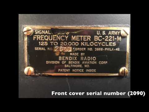 Frequency meter demonstration
