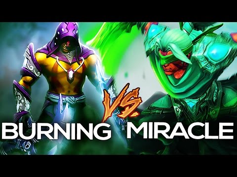 Miracle vs. BurNIng | THE LEGEND OF AM | EPIC GREEN Anti-Mage Mod Dota 2