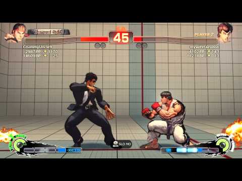 CrummyUncle9 (RY) vs mywifetaeyeon (FE) | SSF4: Arcade Edition PC - Ranked Match