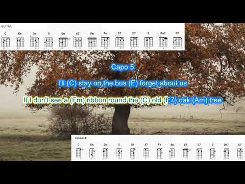 Tie a Yellow Ribbon by Tony Orlando and Dawn play along with scrolling guitar chords and lyrics