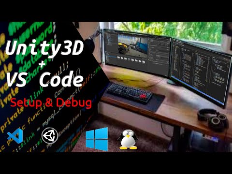 🧑💻 Instalación de VSCode para Unity3D🧊 | Depuración🐞 | Windows🪟 | Linux🐧