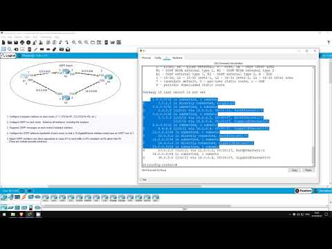 FREE CCNA Lab 054: OSPF (Part 1: Single Area)