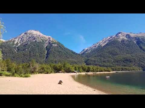 Hermoso lago en villa traful 