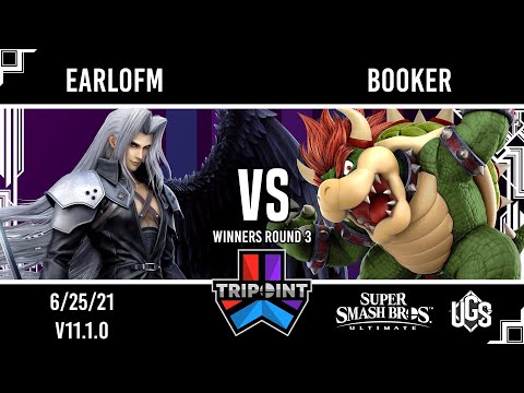 Tripoint Smash 102 - Winners Round 3 - EarlOfM(Sephiroth) Vs. Booker(Bowser)