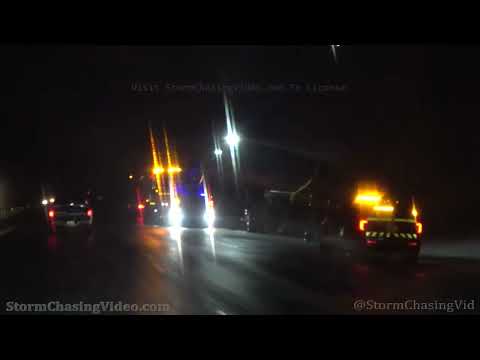 Cass County, ND Winter Storm Begins With Slick Roads - 12/12/2022