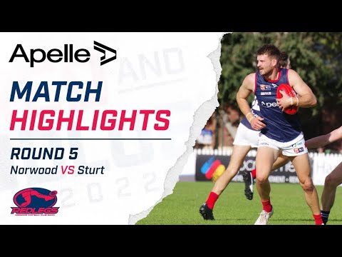 Highlights: Sturt vs Norwood - Round 5, 2022
