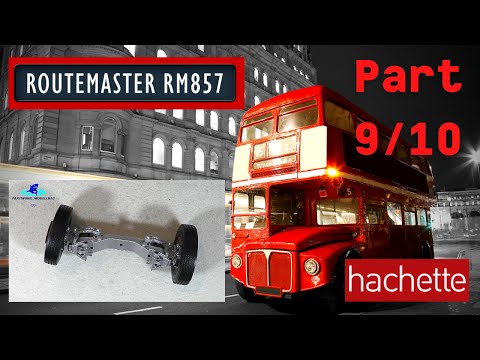 Hachette Routemaster RM857 Londonbus Part 9 & 10 - Bremsscheibe und rechtes Vorderrad!