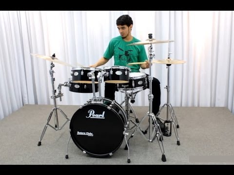 Pearl - Rhythm Traveler Drum Kit Shell Pack in Jet Black image 7