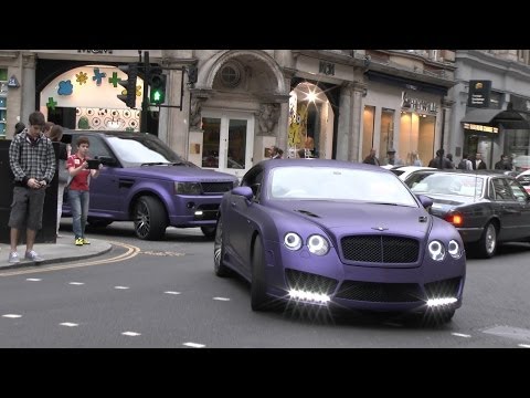 1 of a Kind Mansory Bentley in London!!