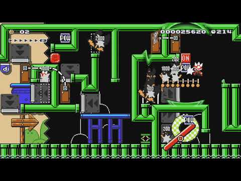 New One Screen Puzzle#2/   1画面パズル by Nore139 - Super Mario Maker 2 - No Commentary 1bv