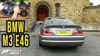 BMW M3 E46 (Steering Wheel + Shifter) - Forza Horizon 4 #19 | Radex