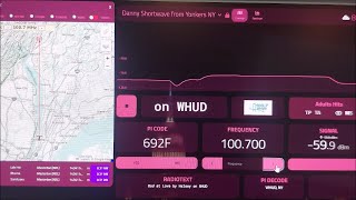 FM Bandscan of My FM DX Webserver located in Yonkers New York