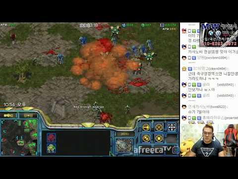 스타크래프트 StarCraft Brood War 1:1 (FPVOD) Larva 임홍규 (P) vs Terror 이예준 (Z) Fighting Spirit  투혼