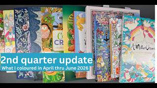 What I coloured April-June 2026 (2nd Quarter Stats)