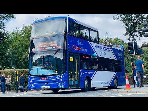 Golden Tour York Open Top Bus 116
