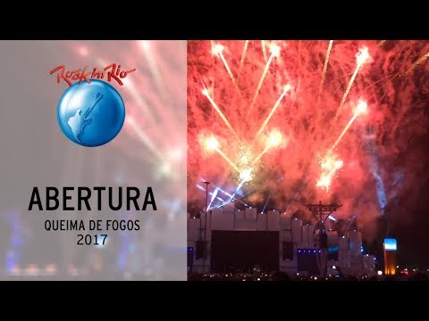 Rio de Janeiro | Queima de fogos - Abertura Rock in Rio 2017