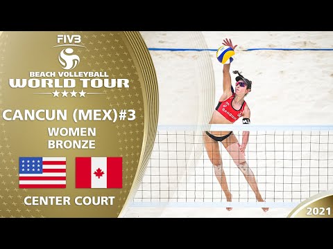 Alix/April vs. Pavan/Melissa - Full Match | 4* Cancun 2021 #3