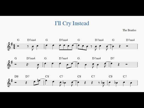 I'll Cry Instead