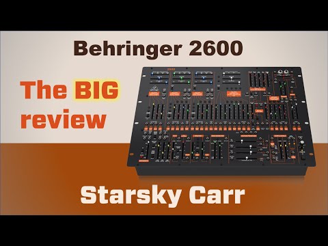 Behringer 2600 Review, Demo and Walkthrough: The Definitive Unboxing!!
