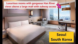 Room Tour: Premium River View King Room at Conrad Hotel, Seoul, South Korea