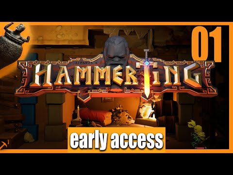 Hammerting - Wir bauen eine Zwergenfeste #01 (Deutsch Gameplay German )