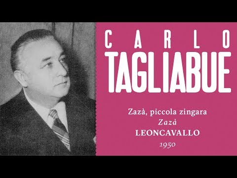 LIVE: Carlo Tagliabue - Zazà, piccola zingara - 1950