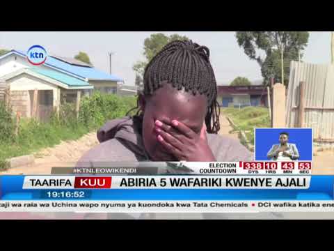 Watu 5 wafariki, 8 wajeruhiwa katika ajali Nakuru