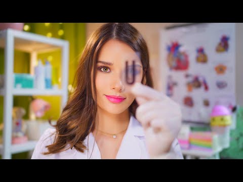 ASMR BLINK! 5 Unpredictable Medical RP 's (Eye, Cranial Nerve Exam, Face, Ear, Sleep)