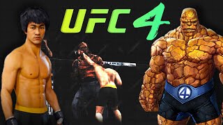 Bruce Lee vs. Thing (Fantastic Four) - EA sports UFC 4