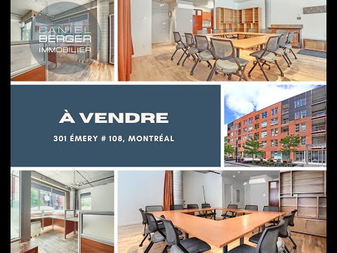 Visite virtuelle du 301 rue Emery # 108, Montréal