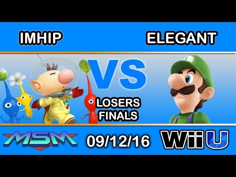 MSM 65 - TiE | ImHip (Olimar) Vs. eM | Elegant (Luigi) Losers Finals - Smash Wii U