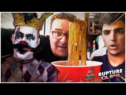 MORAIS REACT - "SPICY 🌶 FIRE 🔥 NOODLE CHALLENGE COM O MALUCO DO DAIZER"