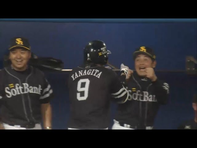 【5回表】逆方向へ「伸びるんです」 ホークス・柳田19号2ラン!! 2015/7/28 E-H