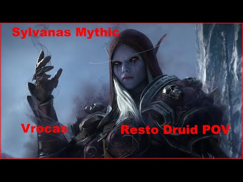 Pescorus VS Sylvanas Windrunner Mythic | Resto Druid POV