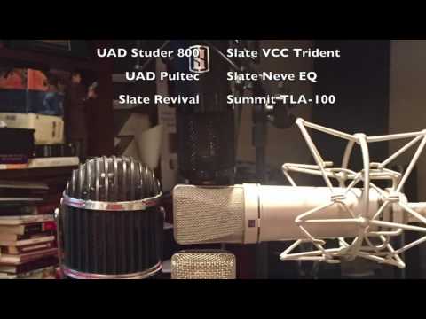 Behind the Scenes #2 Microphone Shootout: Altec 639A, Slate VMS, CM49, MK U67 on Crooning Vocals