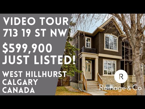 713 19 ST NW - West Hillhurst -  Calgary Alberta Canada