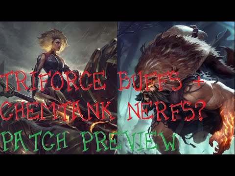 Trinity Force BUFFS + Chemtank NERFS - 11.7 Patch Preview