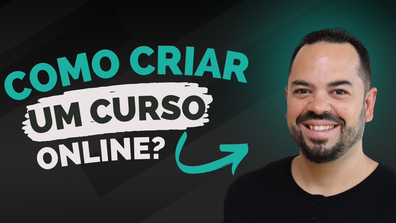 Como criar um CURSO ONLINE em 2024