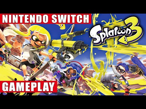 Splatoon 3 Nintendo Switch Gameplay