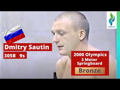 2000 Dmitry Sautin Russian Team - 305b 3 meter springboard - 9s