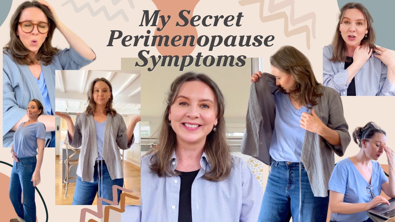 My Perimenopause Symptoms and the Ones I've Been Hiding From Family #perimenopause