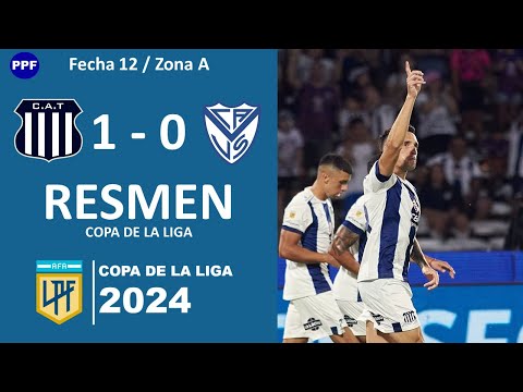 TALLERES (C)  1 - 0  VELEZ (COPA DE LA LIGA) Fecha 12 |RESUMEN|