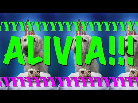 HAPPY BIRTHDAY ALIVIA! - EPIC Happy Birthday Song
