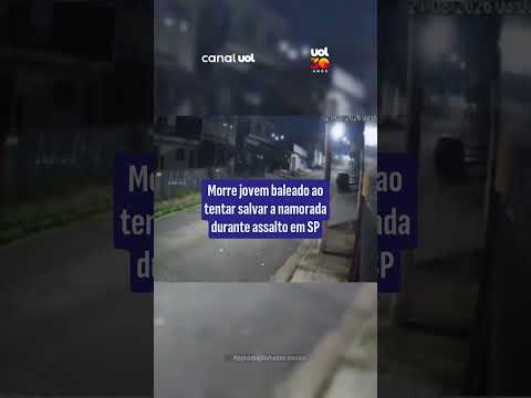 Morre jovem baleado ao tentar salvar a namorada durante assalto em Campo Limpo