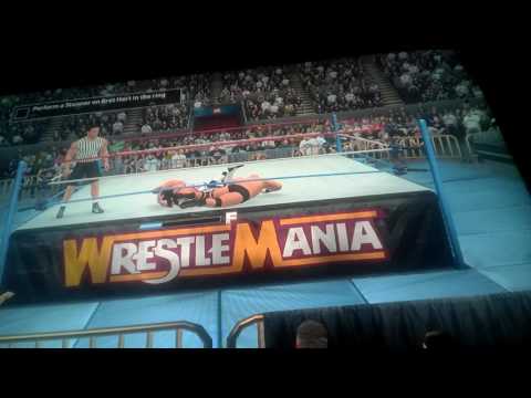 Wwe 2k16 ps3 playthrough pt 4. Bret hart submission.